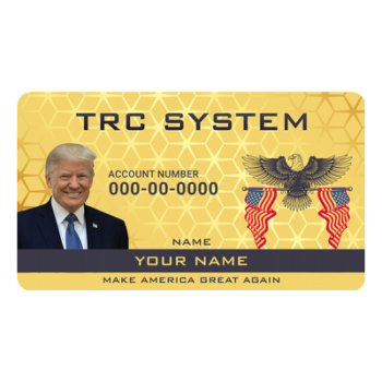 Trump 2024 TRC Card